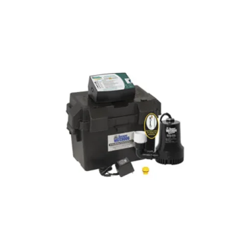 The Basement Watchdog 1/3 HP 2,600 gph Thermoplastic Dual Reed Switch Battery Backup Sump Pump