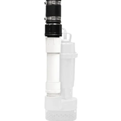 The Basement Watchdog 15 in. H X 2.8 in. W X 2.8 in. L 1.5 in. Quick Connect Pipe Kit For BW-QCP
