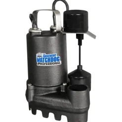 The Basement Watchdog Professional 1/2 HP 4,300 gph Cast Iron Vertical Float Switch AC Sump Pump