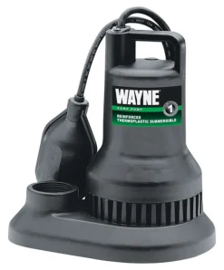 THERMOPLASTIC SUMP 1/4HP