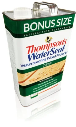 Thompson's Waterseal Clear Oil-Based Low VOC Waterproofer Wood Protector 1.2 gal. (Pack of 4)