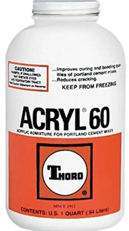 Thoro Acrylic Polymer Emulsion Water-Based Bonding & Modifiying Admixture Liquid