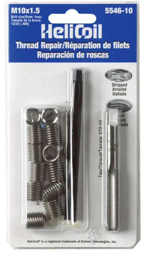 Thread Repair Kit, 10 x 1.5 Metric
