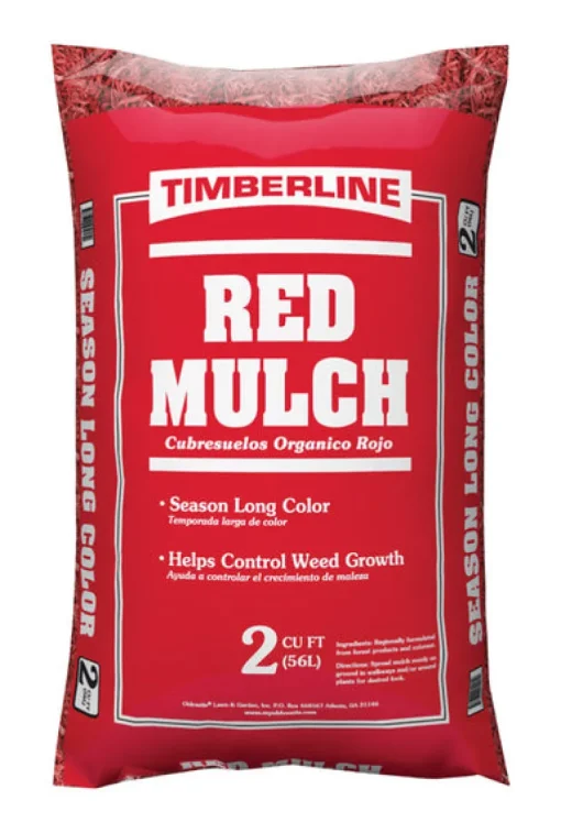 Timberline Red Shredded Mulch 2 cu. ft.