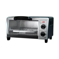 Toaster Oven/Broiler, Stainless Steel & Black