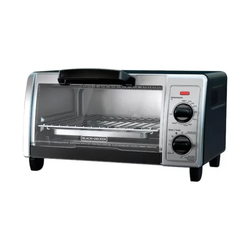 Toaster Oven/Broiler, Stainless Steel & Black