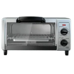 Toaster Oven/Broiler, Stainless Steel & Black