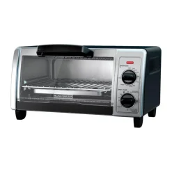 Toaster Oven/Broiler, Stainless Steel & Black