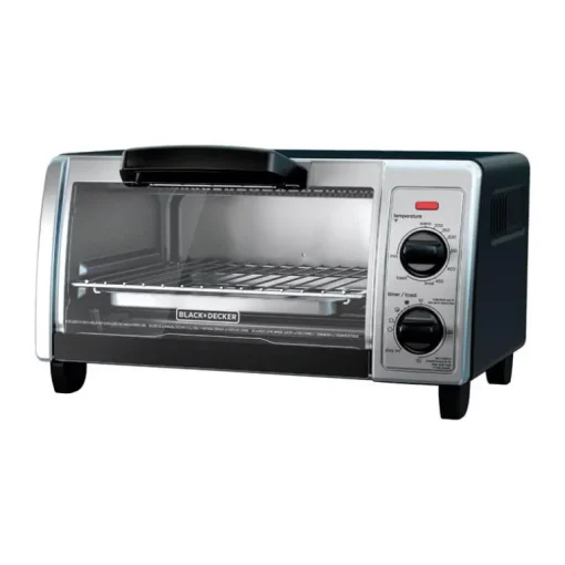 Toaster Oven/Broiler, Stainless Steel & Black