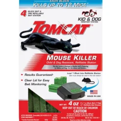 Tomcat Bait Station Blocks For Mice 1 pk