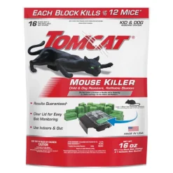 Tomcat Bait Station Blocks For Mice 1 pk