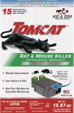 Tomcat Bait Station Blocks For Mice and Rats 1 pk