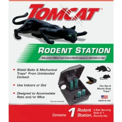 Tomcat Small Refillable Bait Station For Mice/Rats 1 pk