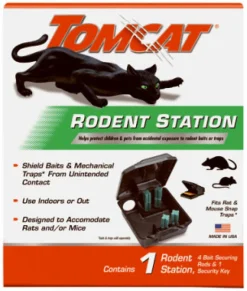 Tomcat Small Refillable Bait Station For Mice/Rats 1 pk