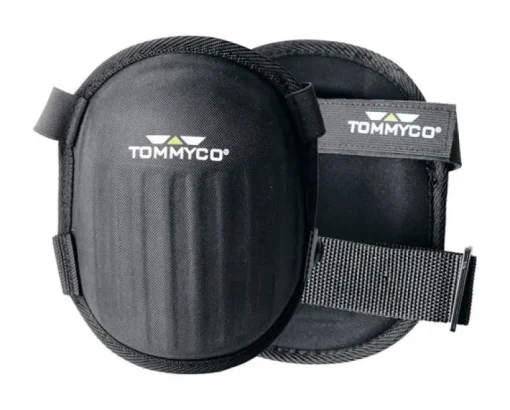 Tommy Co Gel Black Non-Marring Breathable Adjustable Knee Pads 6 L x 3.5 W in. (Pack of 4)