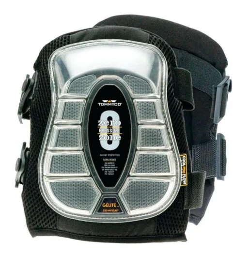 Tommyco GELite 6 in. L x 3.5 in. W Gel Knee Pads Black Non-Marring Breathable (Pack of 4)