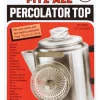 Tops Fitz-All Replacement Percolator Heat Resistant Glass Top 13/16 to 1-1/2 in.