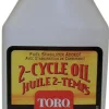 Toro 50:1 Grade Low Smoke Fuel Stabilizer Added 2-Cycle Engine Motor Oil 2.6 oz.