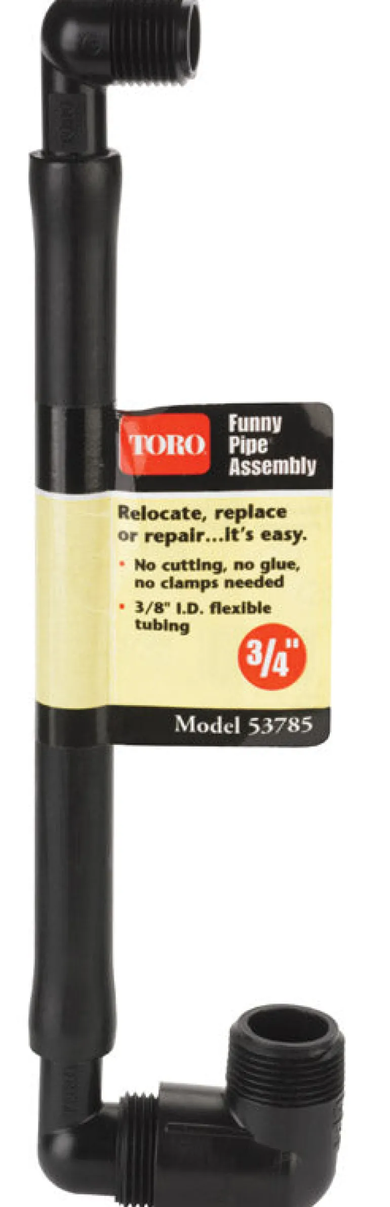 Toro 3/4 in. D X 10.875 in. L Funny Pipe