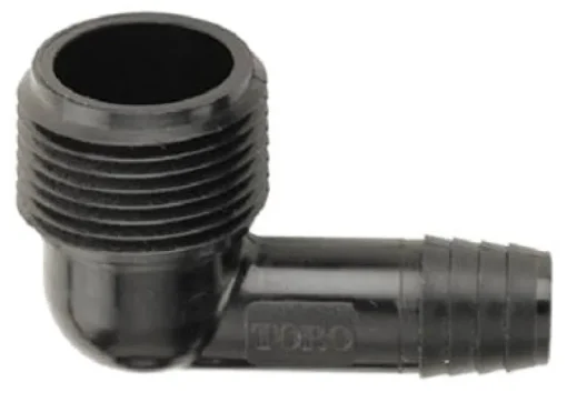 Toro Funny Pipe 3/4 in. D X 3/8 in. L Male Elbow Connector