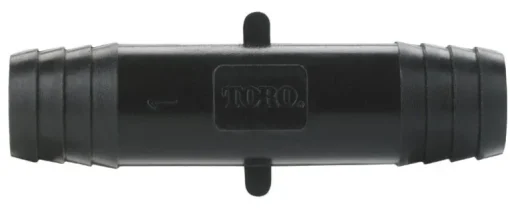 Toro Funny Pipe Black Polyethylene Couplings 3/8 Dia. x 0.62 L x 2.25 W in.