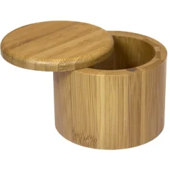 Totally Bamboo 6 oz Brown Salt Cellar 1 pk