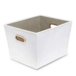 TOTE BIN WHT 13X15.75"