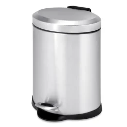 TRASH CAN OVAL SS 1.3GAL