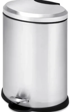 TRASH CAN OVAL SS 3.2GAL