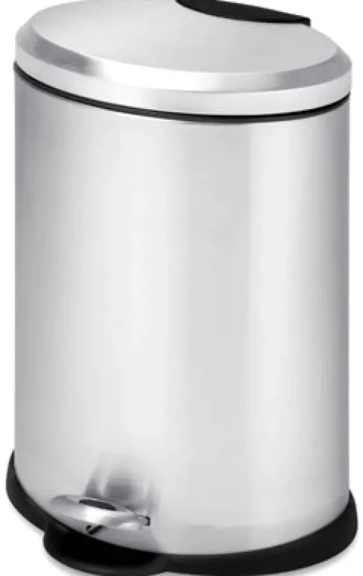 TRASH CAN OVAL SS 3.2GAL