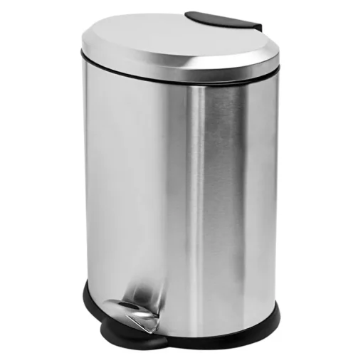 TRASH CAN OVAL SS 3.2GAL