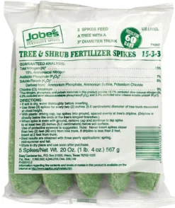 Tree & Shrub Spikes, 15-3-3, 5-Pk.