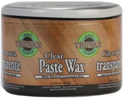 Trewax Clear Floor Paste Wax with Natural Carnauba, 12.35 oz.