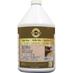 Trewax Gold Label High Gloss Multi-Surface Carnauba-Based Sealer Wax Liquid 1 gal.