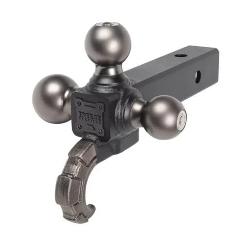 TRI-BALL MOUNT 8"L BLK