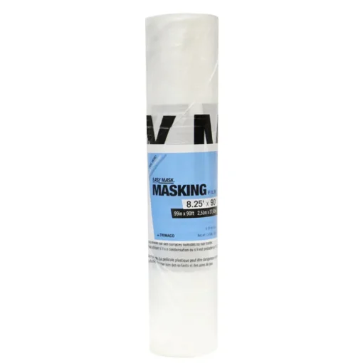 Trimaco Easy Mask Masking Film 0.4 mil mil x 99 inch W x 90 foot L Plastic/Vinyl Clear 1