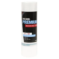 Trimaco Easy Mask Premium Masking Film 0.5 Mil X 72 In. W X 90 Ft. L Plastic/Vinyl Clear