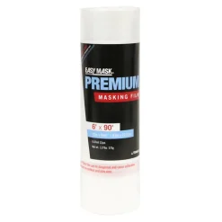 Trimaco Easy Mask Premium Masking Film 0.5 Mil X 72 In. W X 90 Ft. L Plastic/Vinyl Clear