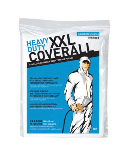 Trimaco Polyolefin Body Barrier Coveralls White XXL 1 pk