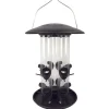 TRIPLE TUBE BIRD FEEDER