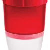 Trudeau 18 oz Clear/Red Split Food Storage Container 1 pk