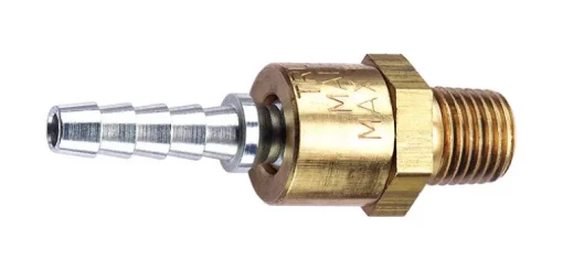 Tru-Flate Brass Air Line Swivel Fitting 1/4 in. Male 1 pc