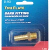 Tru-Flate Brass Barb Hose Fitting 3/8 Male 1 pc