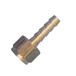 Tru-Flate Brass Barbed Swivel Fitting 1/4 in. Female 1 pc