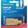 Tru-Flate Brass Quick Change Coupler 1/4 in. Male 1 pc