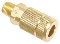 Tru-Flate Brass Quick Change Coupler 1/4 in. Male 1 pc