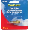 Tru-Flate Brass Tank Valve 1/8 in. Male 1 pc