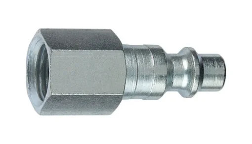 Tru-Flate Steel 1/4 in. I/M Style Plug 3/8 in. Female 1 pc