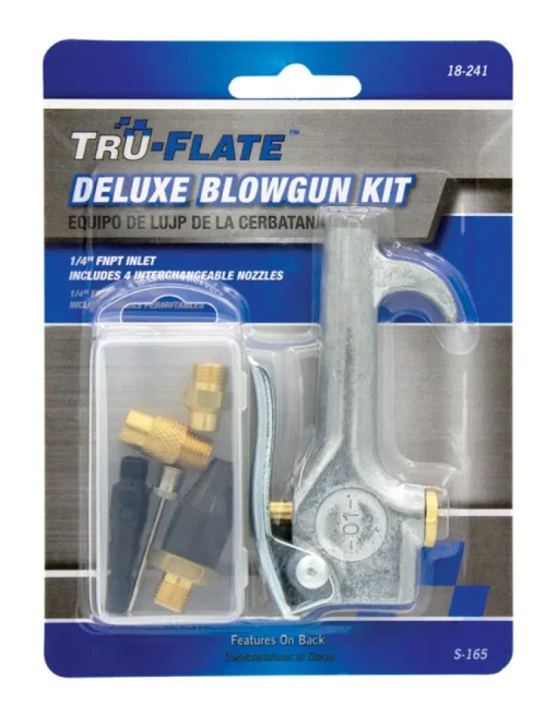 Tru-Flate Steel Air Blow Gun Safety Lever 1/4 in. NPT