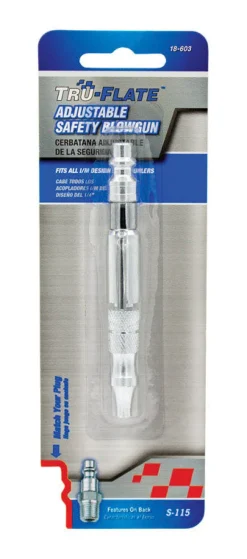 Tru-Flate Steel Air Blow Gun 1/4 in.